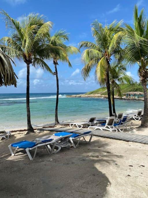 Studio Bord De Mer Avec Piscine - Le Manganao, Saint-Francois Экстерьер фото
