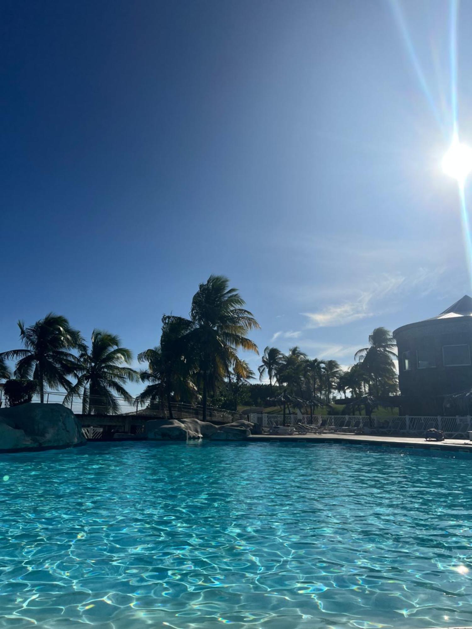 Studio Bord De Mer Avec Piscine - Le Manganao, Saint-Francois Экстерьер фото